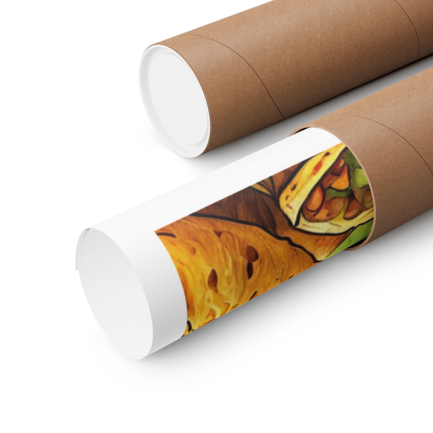 Stacked Taco Fiesta Foodie Gift Art Poster