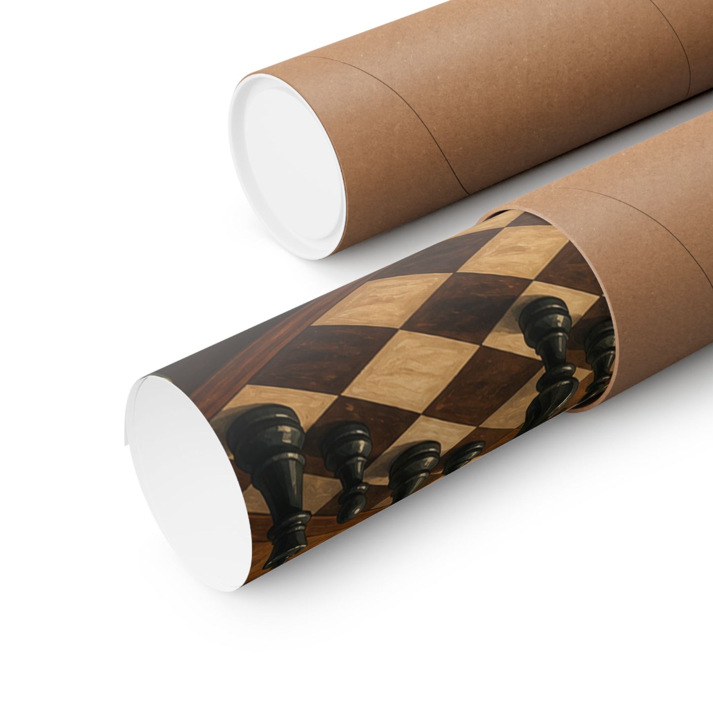 Cozy Chess Strategy Game Hobby Poster