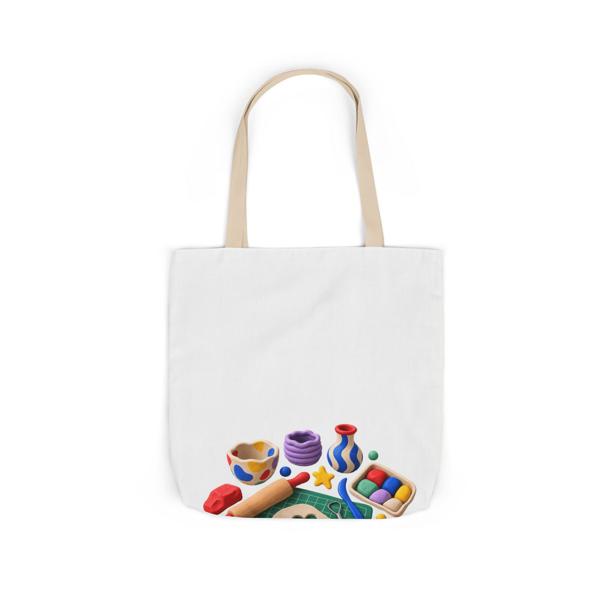 Miniature Clay Sculpting Workshop Tote Bag