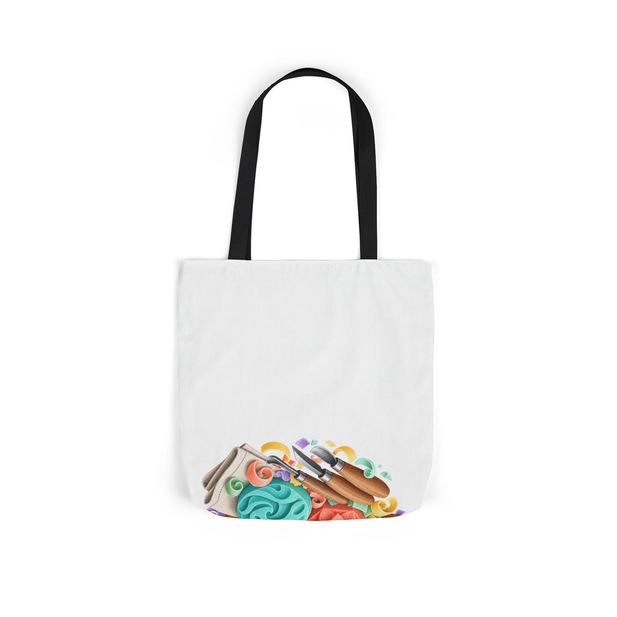 Colorful Soap Carving Workshop Tote Bag