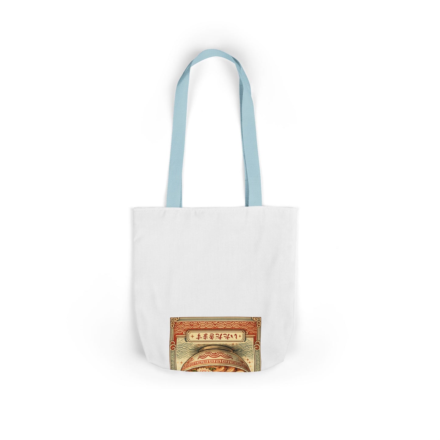 Vintage Ramen Bowl Illustration Tote Bag