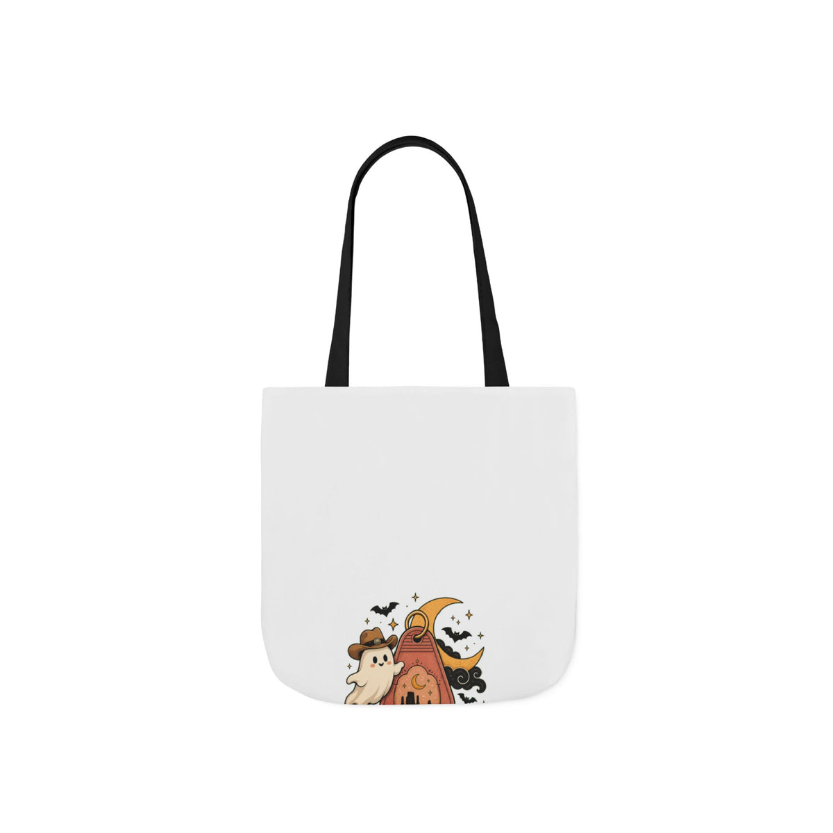 Haunted Desert Keytag Ghost Halloween Tote Bag
