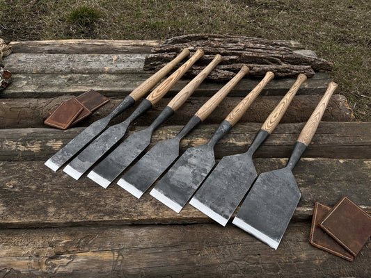 7-Piece Long Timber Framing Chisel Set
