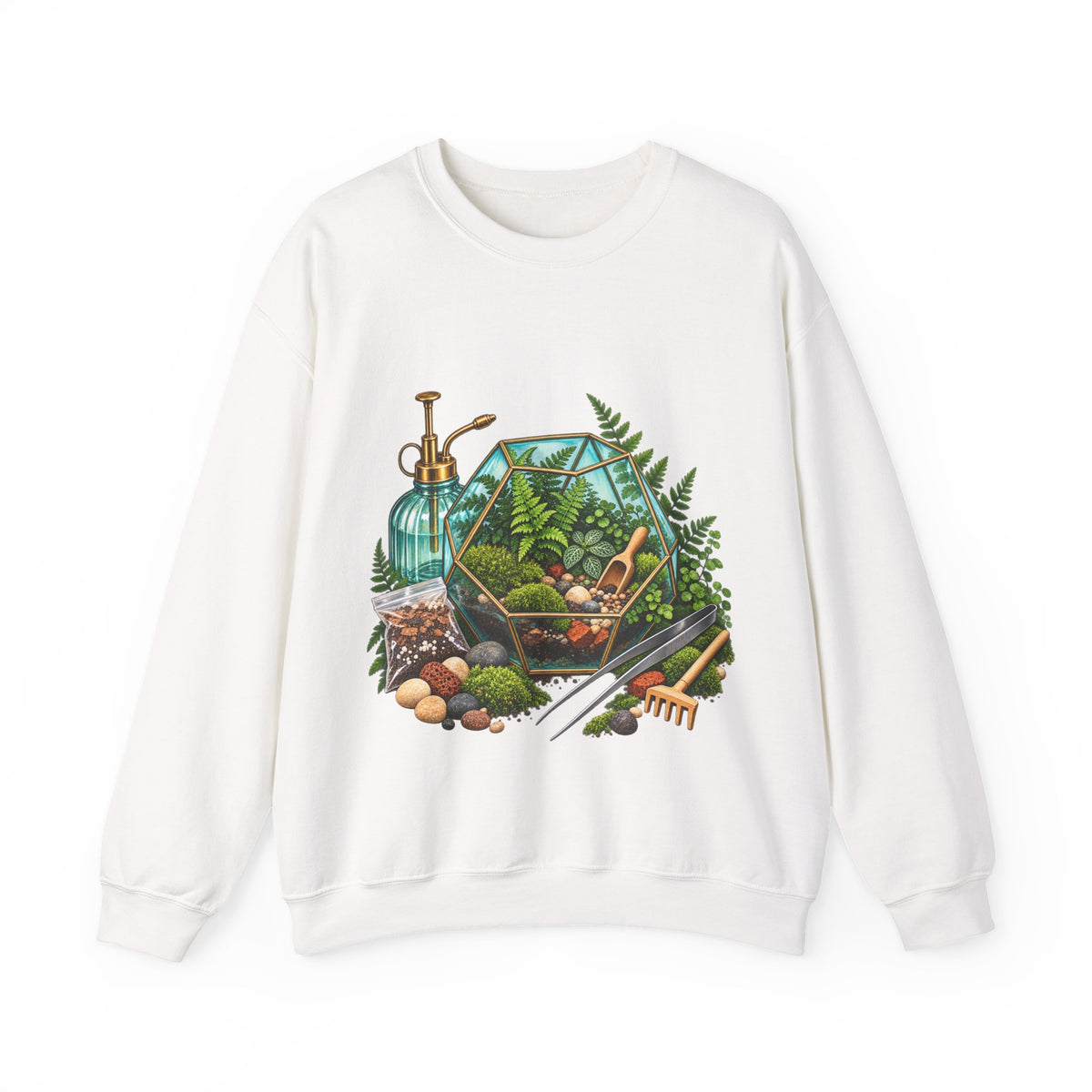 Fern Terrarium Building Workshop Sweatshirt
