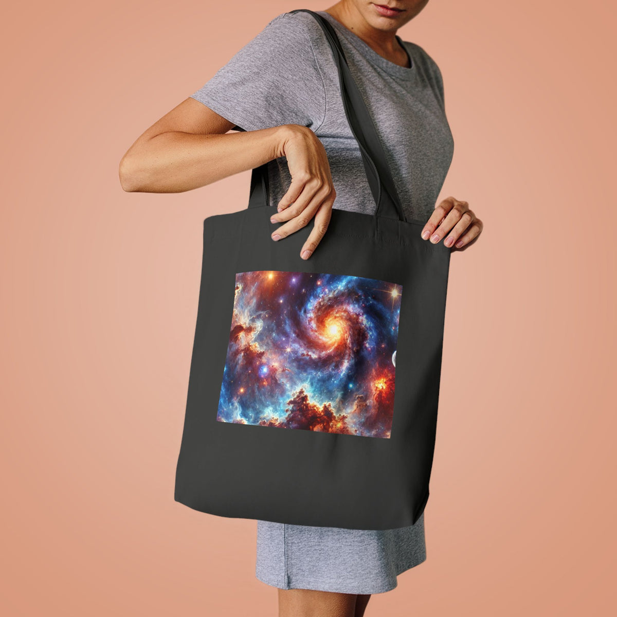Galaxy Nebula Dreamscape Abstract Space Tote Bag Astronomy Gift