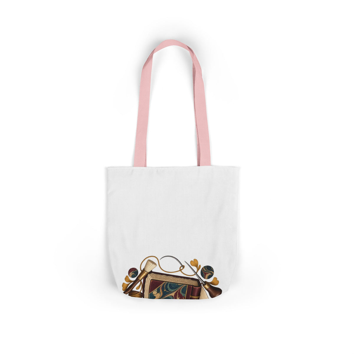 Traditional Marbled Bookbinding Workshop Tote Bag