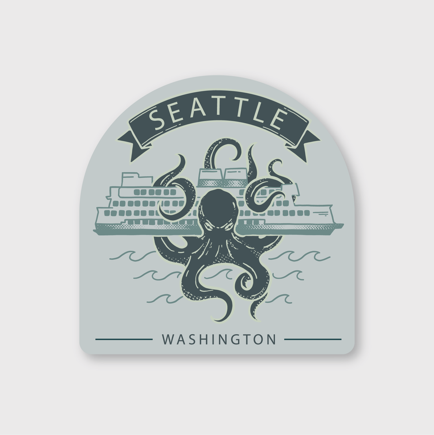 Seattle Sea Monster Sticker