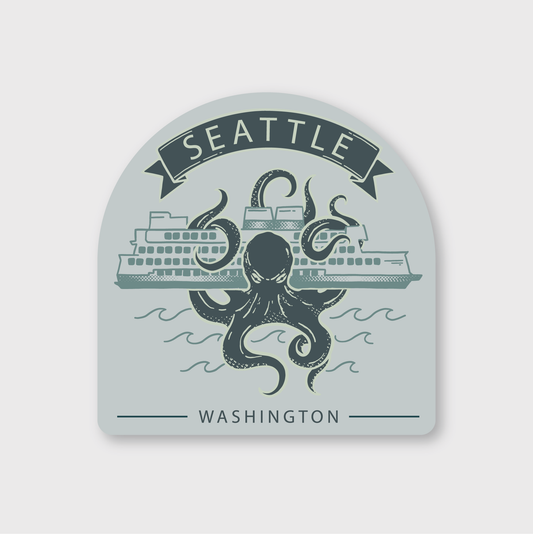 Seattle Sea Monster Sticker