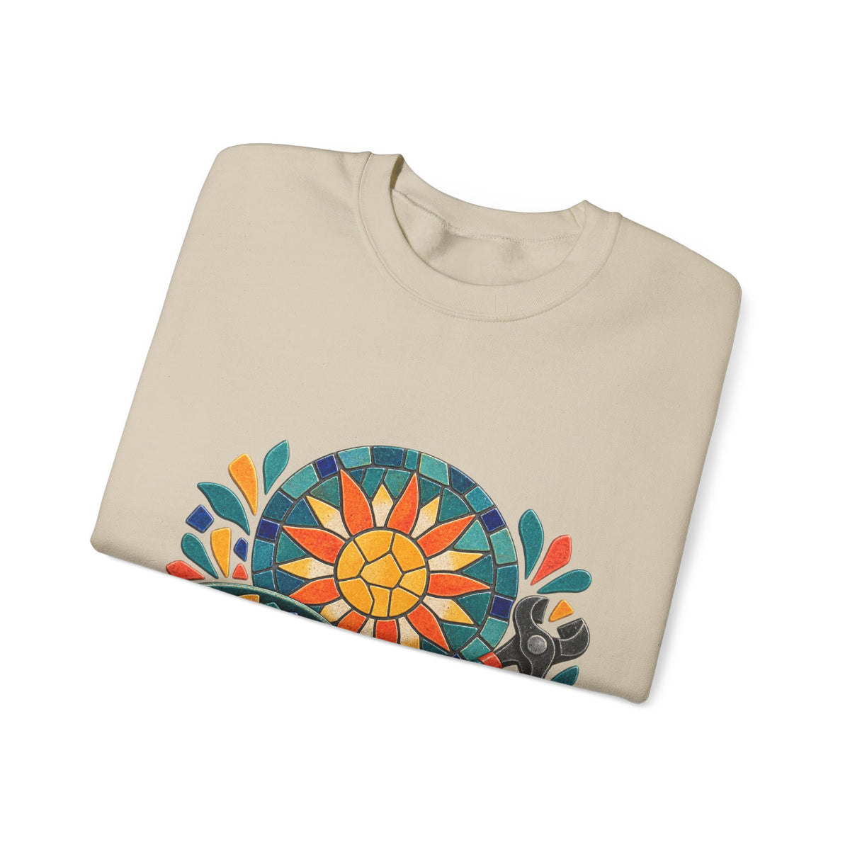 Sunburst Mosaic Making Workshop Sweatshirt