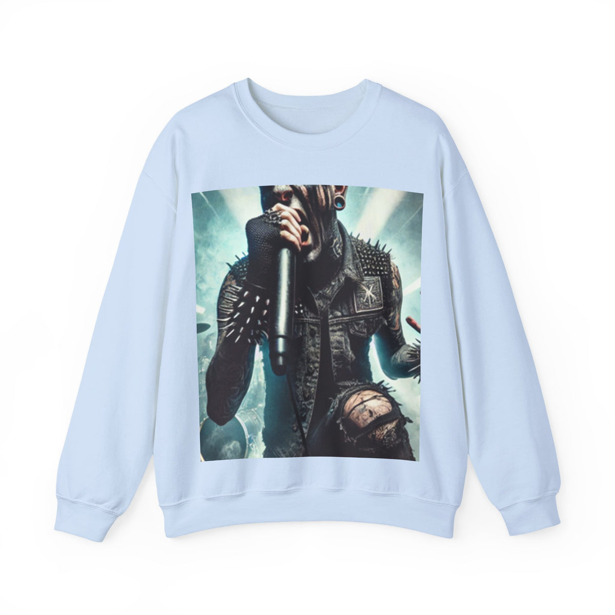 Punk Rock Vocalist Stage Energy Soft Music Sweatshirt