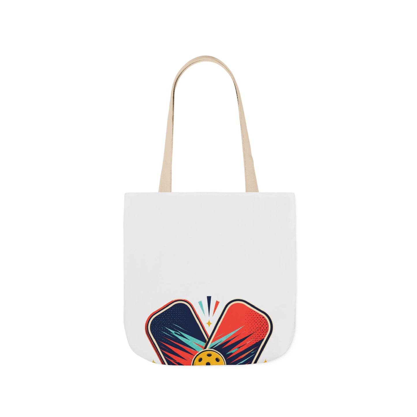 Retro Pickleball Paddles Recreational Sports Tote Bag