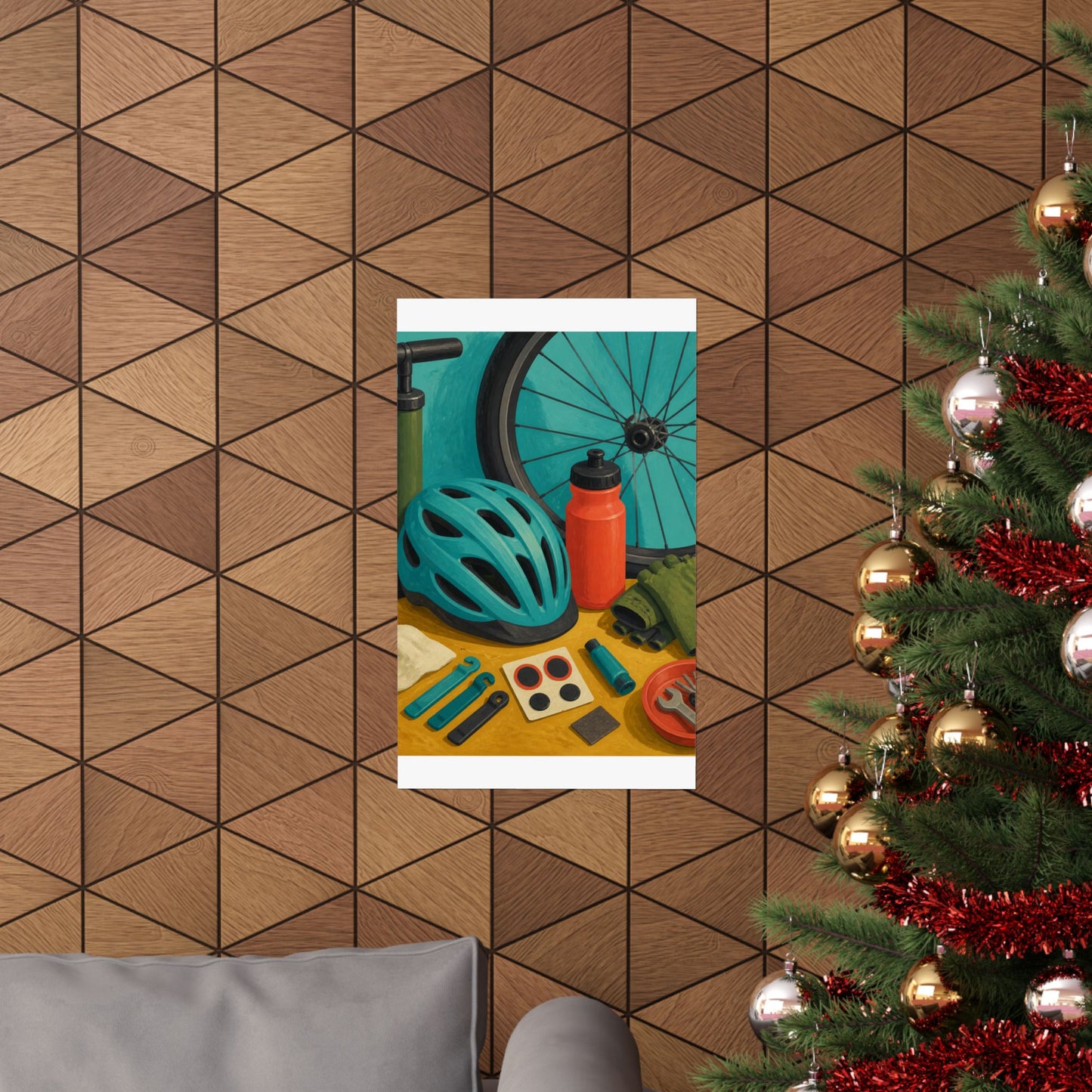 Everyday Bicycle Workshop Art Poster