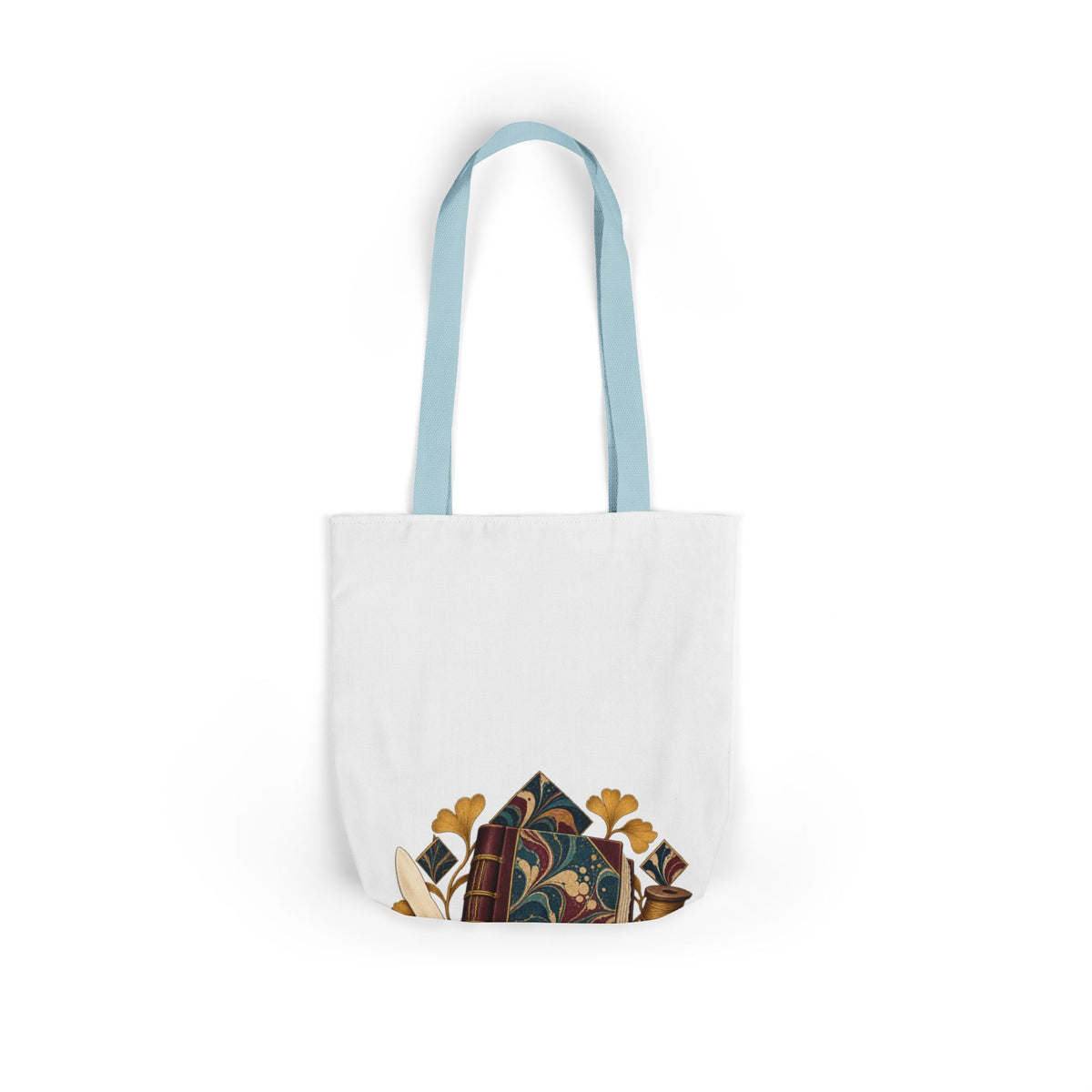 Traditional Marbled Bookbinding Workshop Tote Bag