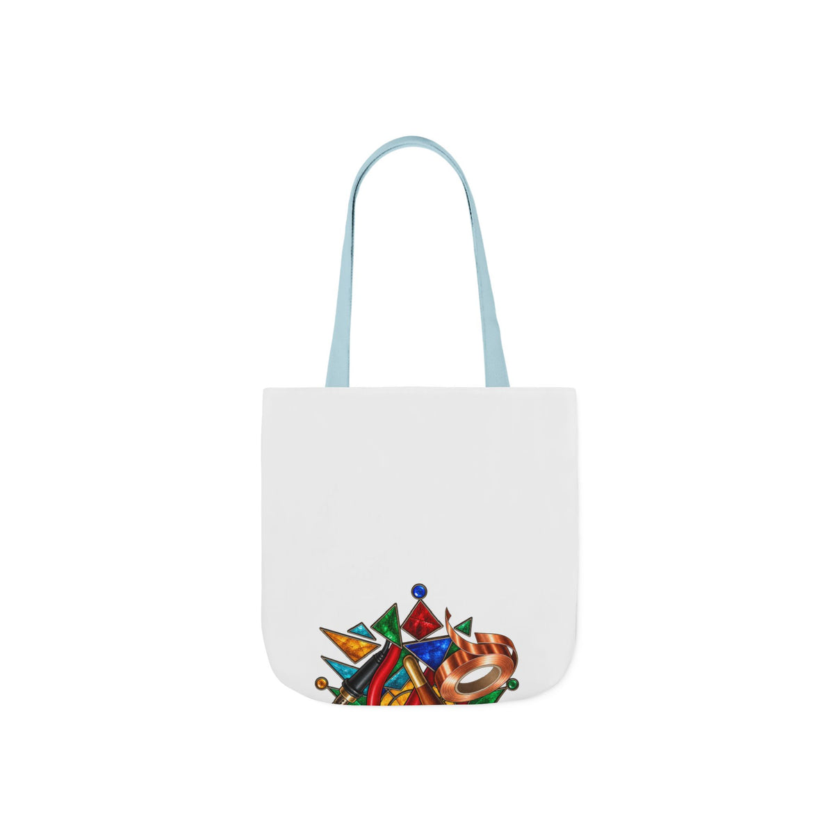 Stained Glass Workshop Tools Tote Bag