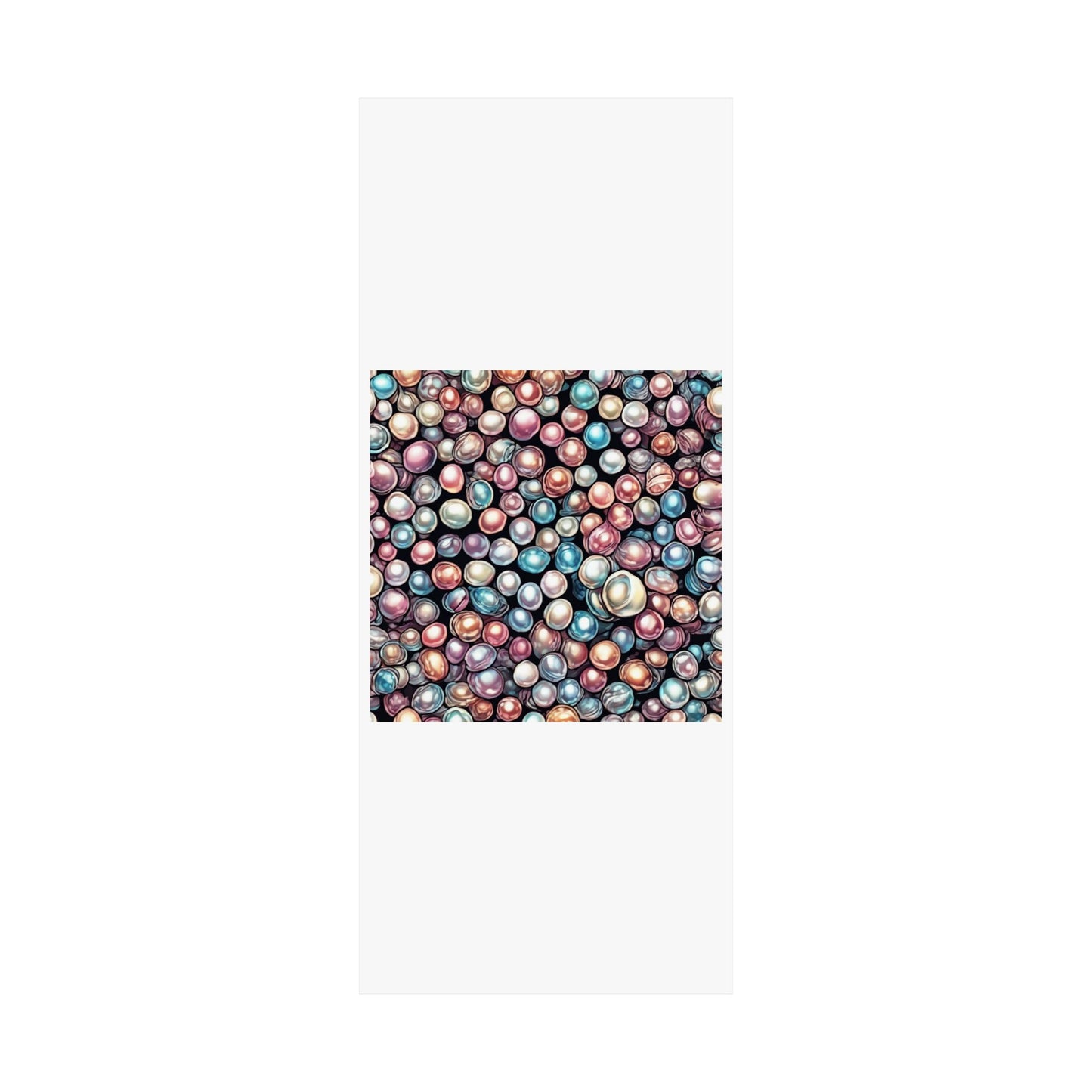Pearl Bubble Pattern Abstract Gift Art Poster