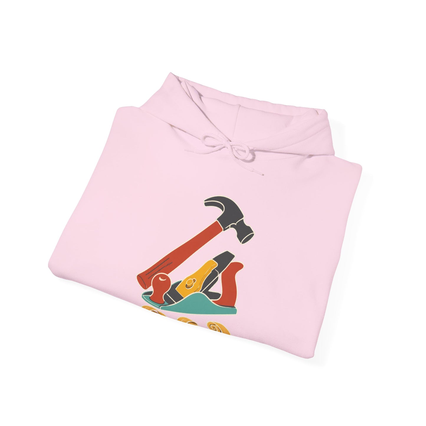 Carpenter Hammer Hand Plane Woodworking Art Hoodie