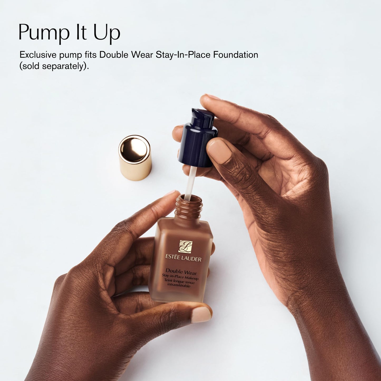 Estée Lauder Double Wear Stay-in-Place 24-Hour Long-Wear Matte Foundation Makeup, 1 Fl Oz, 2C4 Ivory Rose