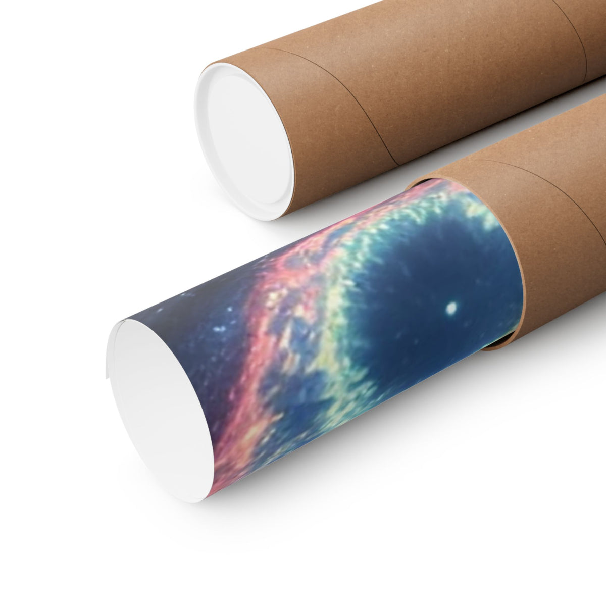 Cosmic Black Cat Galaxy Celestial Wall Art Poster