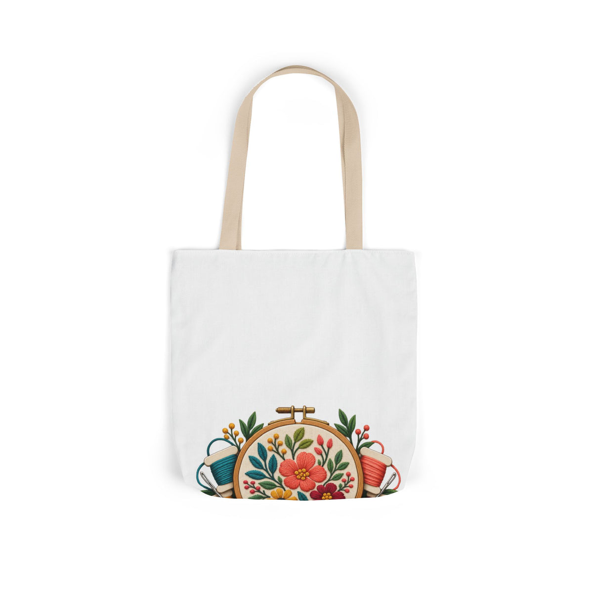 Botanical Embroidery Workshop Tote Bag