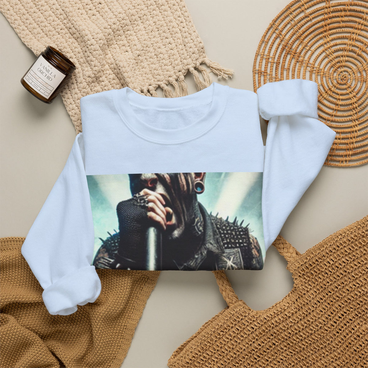 Punk Rock Vocalist Stage Energy Soft Music Sweatshirt