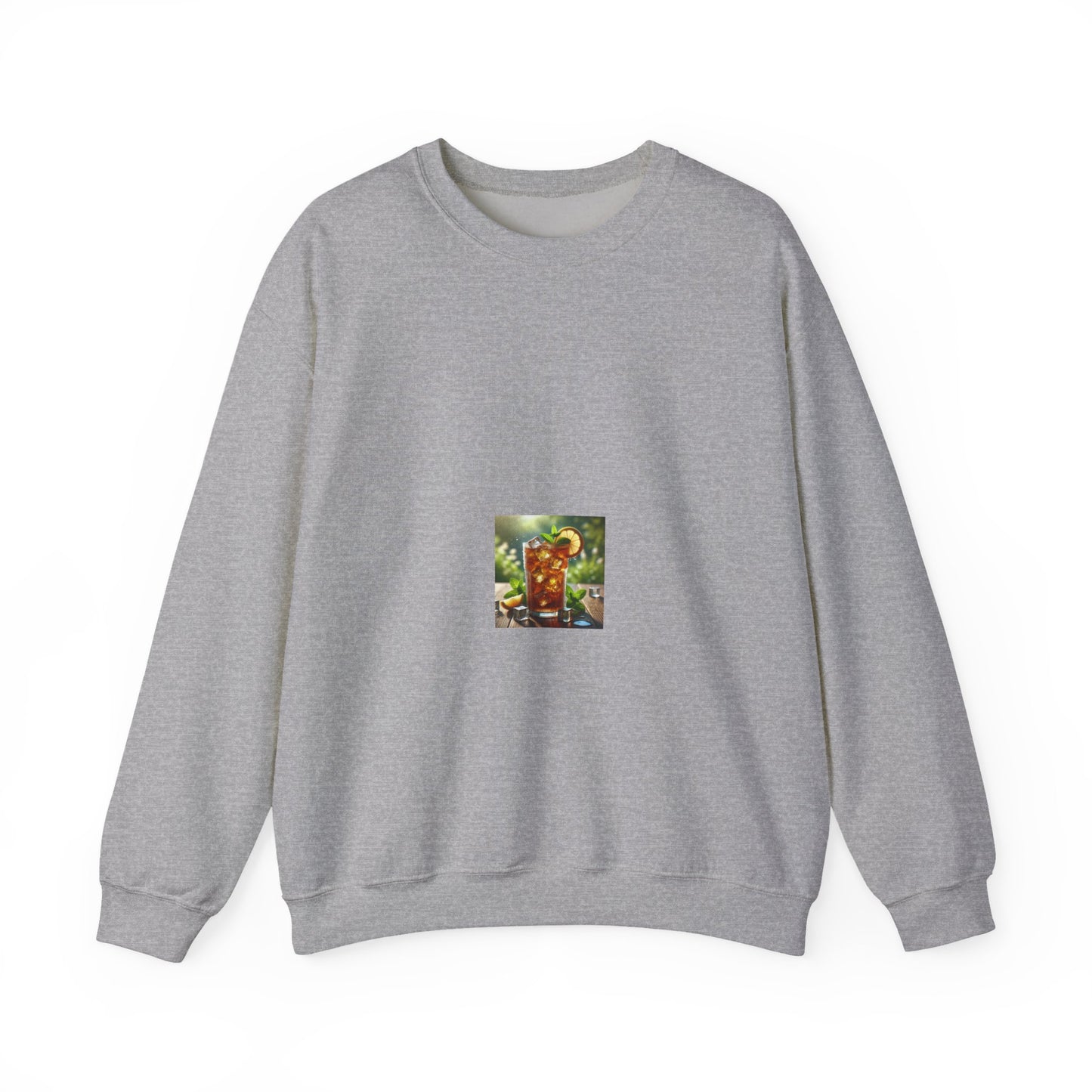 Sunlit Iced Tea Lemon Mint Soft Summer Drink Sweatshirt