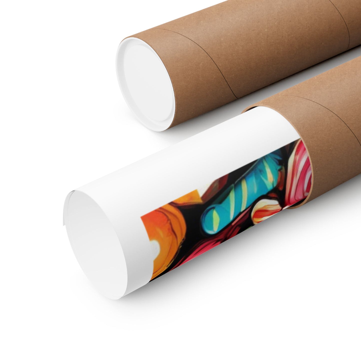 Colorful Candy Pattern Sweets Gift Art Poster