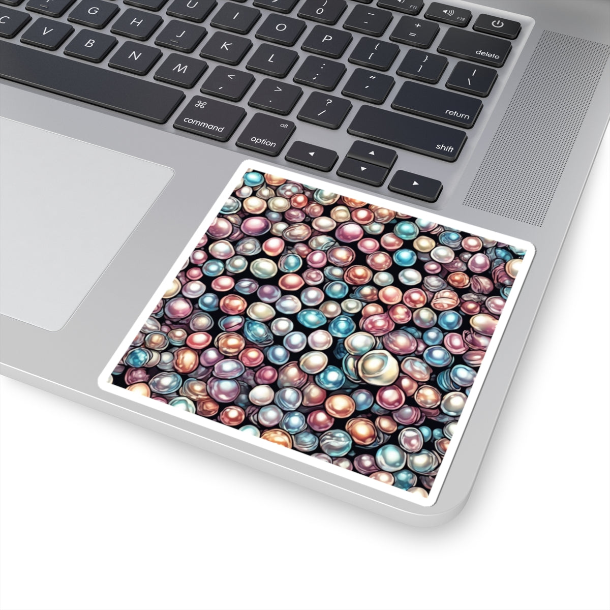 Pearl Bubble Pattern Abstract Gift Art Sticker