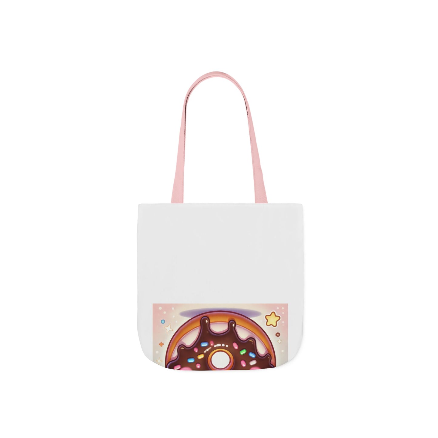 Kawaii Chocolate Donut Cute Dessert Art Tote Bag