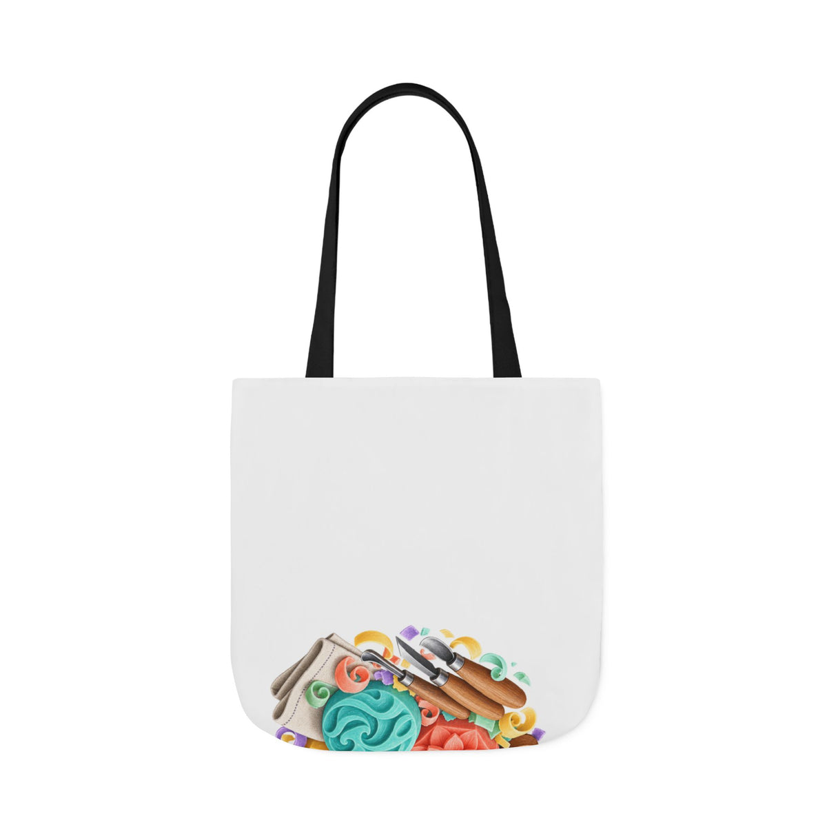 Colorful Soap Carving Workshop Tote Bag