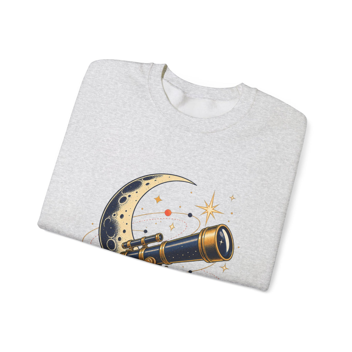 Vintage Telescope Celestial Astronomy Sweatshirt