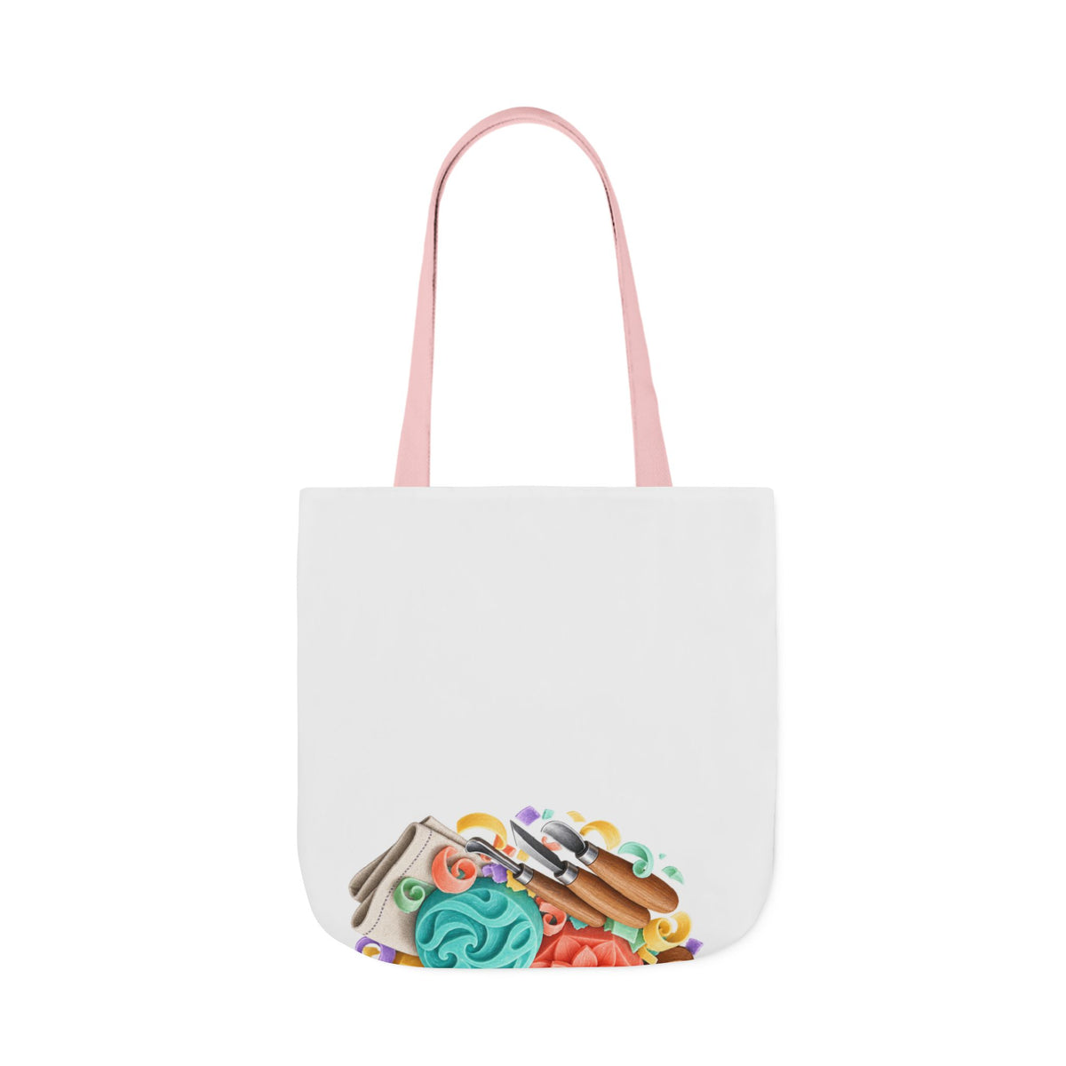 Colorful Soap Carving Workshop Tote Bag