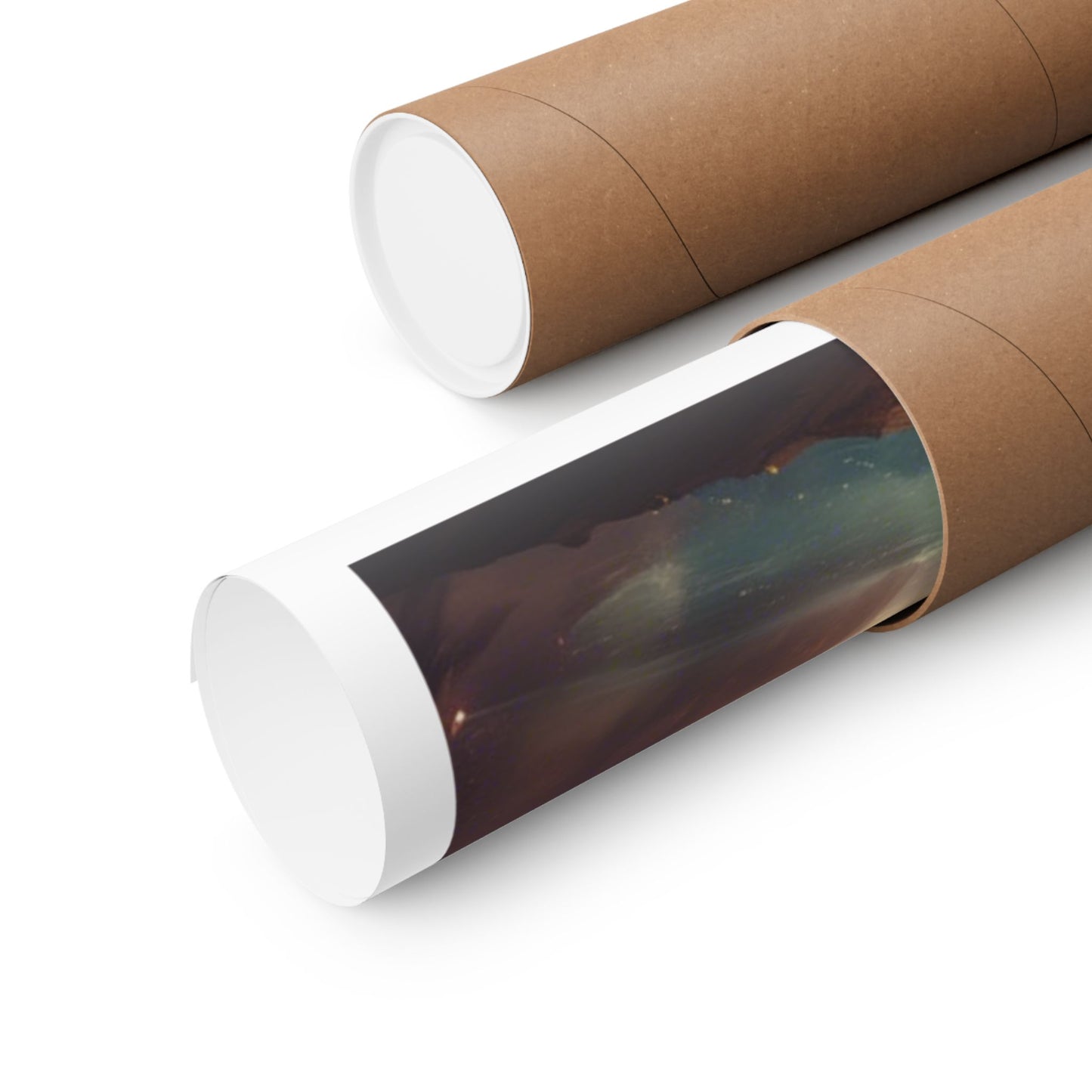 Cosmic Taco Portal Surreal Food Fantasy Art Poster