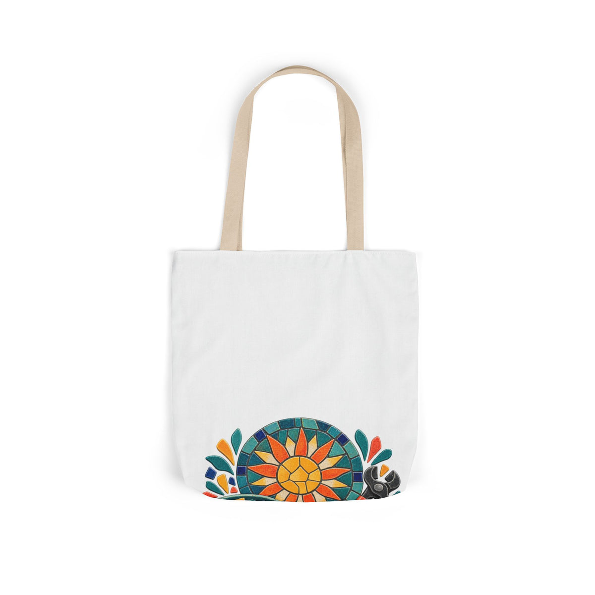 Sunburst Mosaic Making Workshop Tote Bag