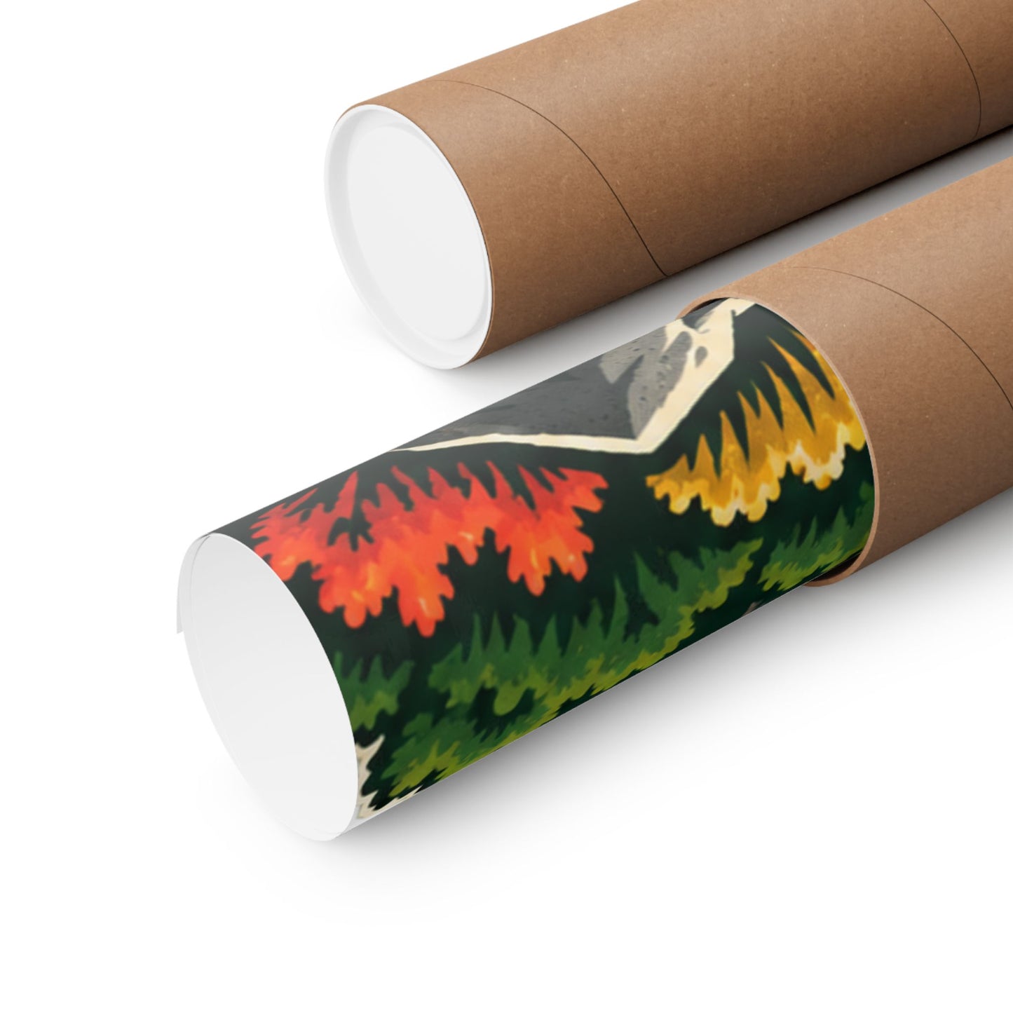 Sunrise Mountain Trail Outdoor Adventure Poster