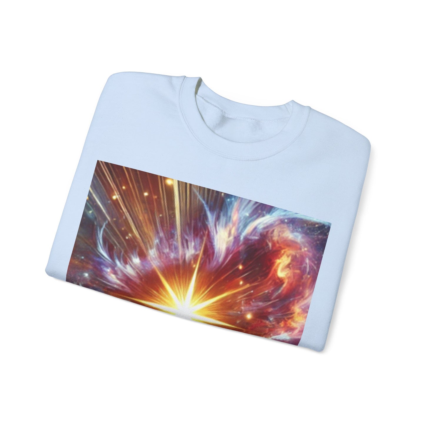 Cosmic Starburst Energy Abstract Space Crew Sweatshirt Gift