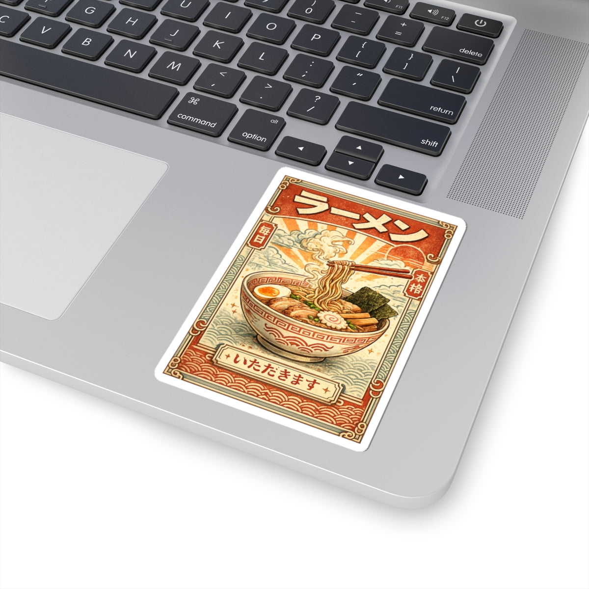 Vintage Ramen Bowl Illustration Sticker