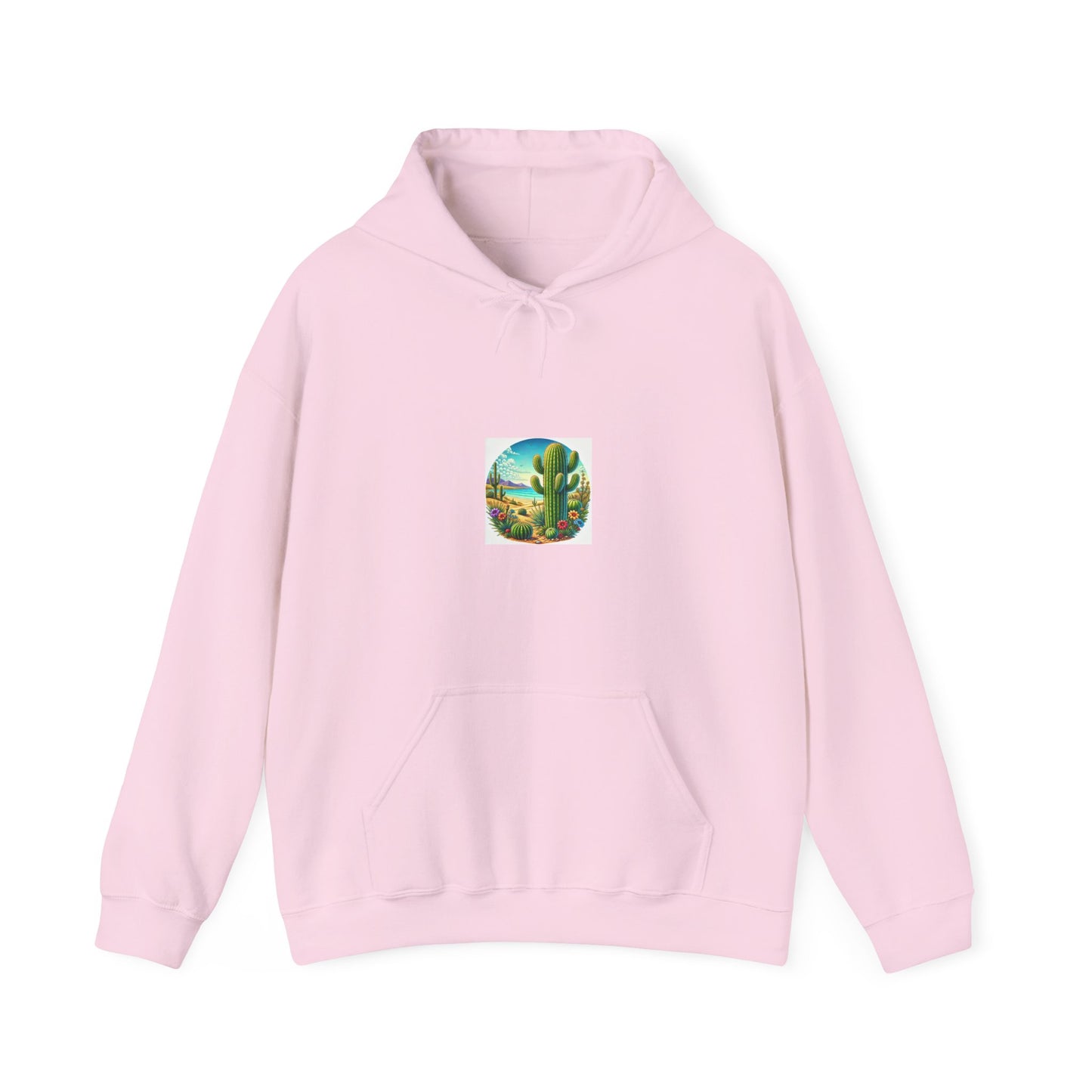 Desert Cactus Bloom Garden Botanical Graphic Hoodie Plant Lover Gift