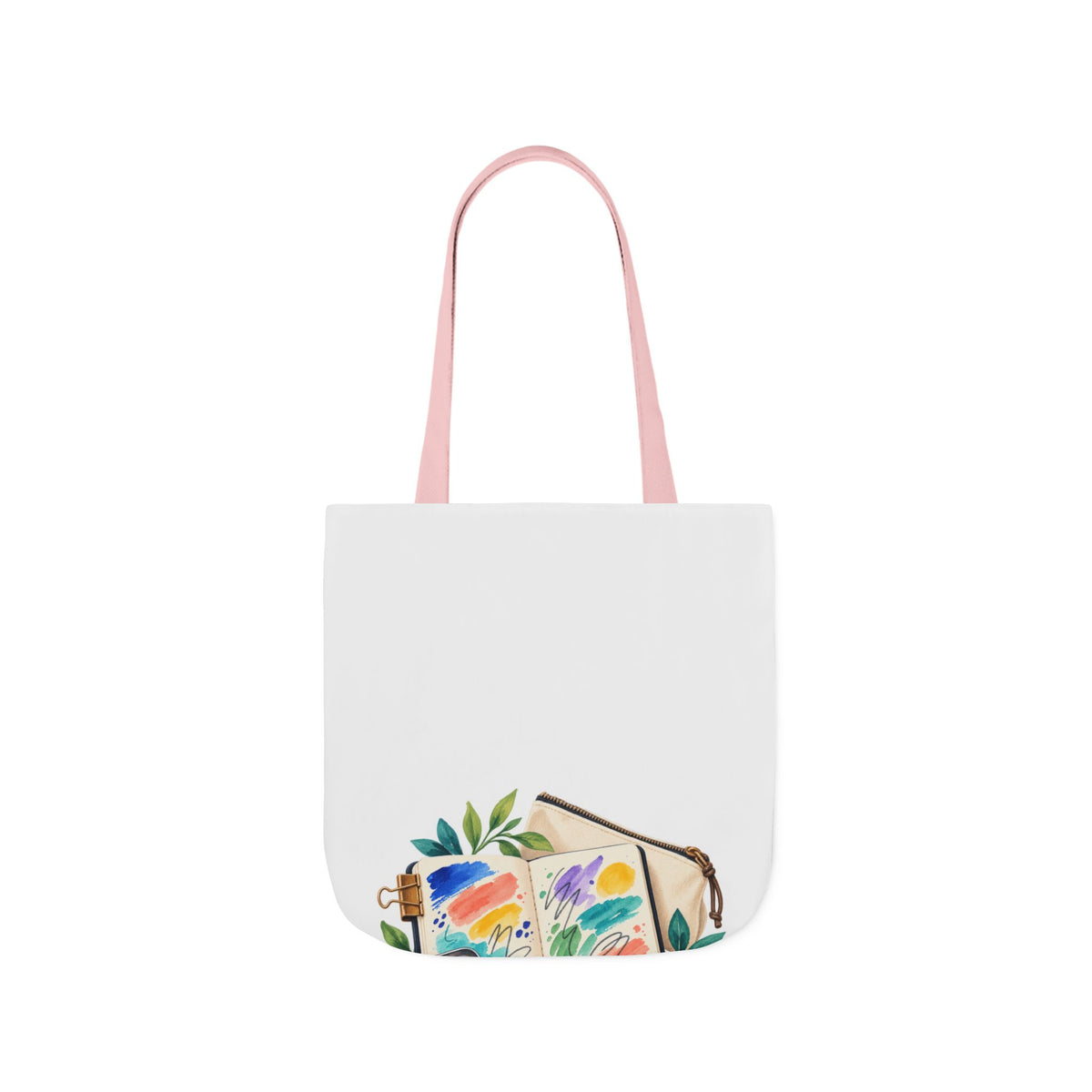 Colorful Urban Sketching Travel Kit Tote Bag