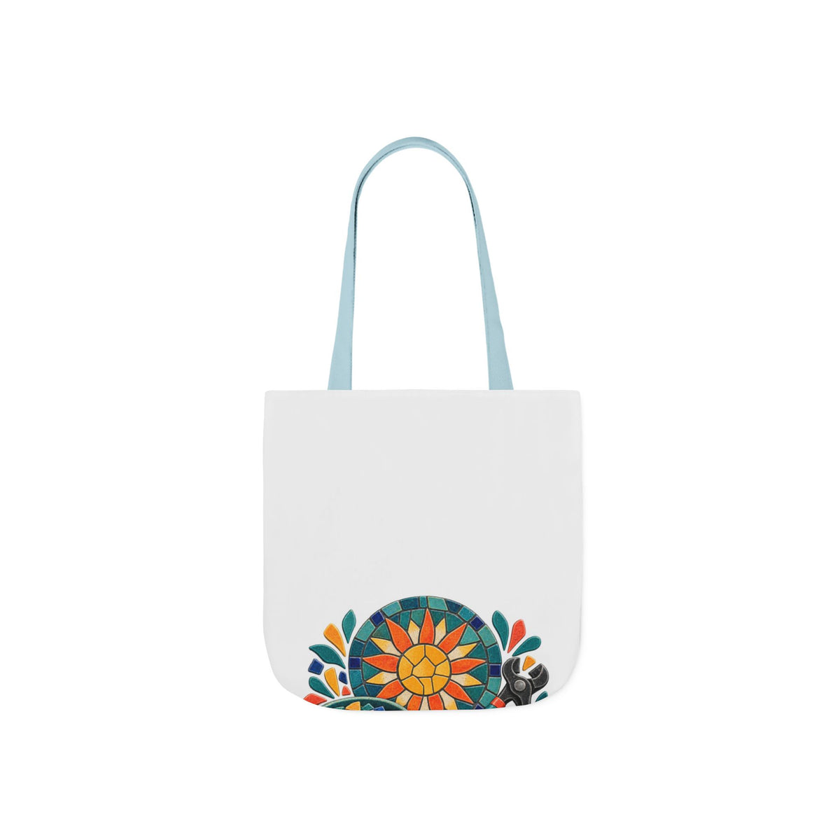 Sunburst Mosaic Making Workshop Tote Bag