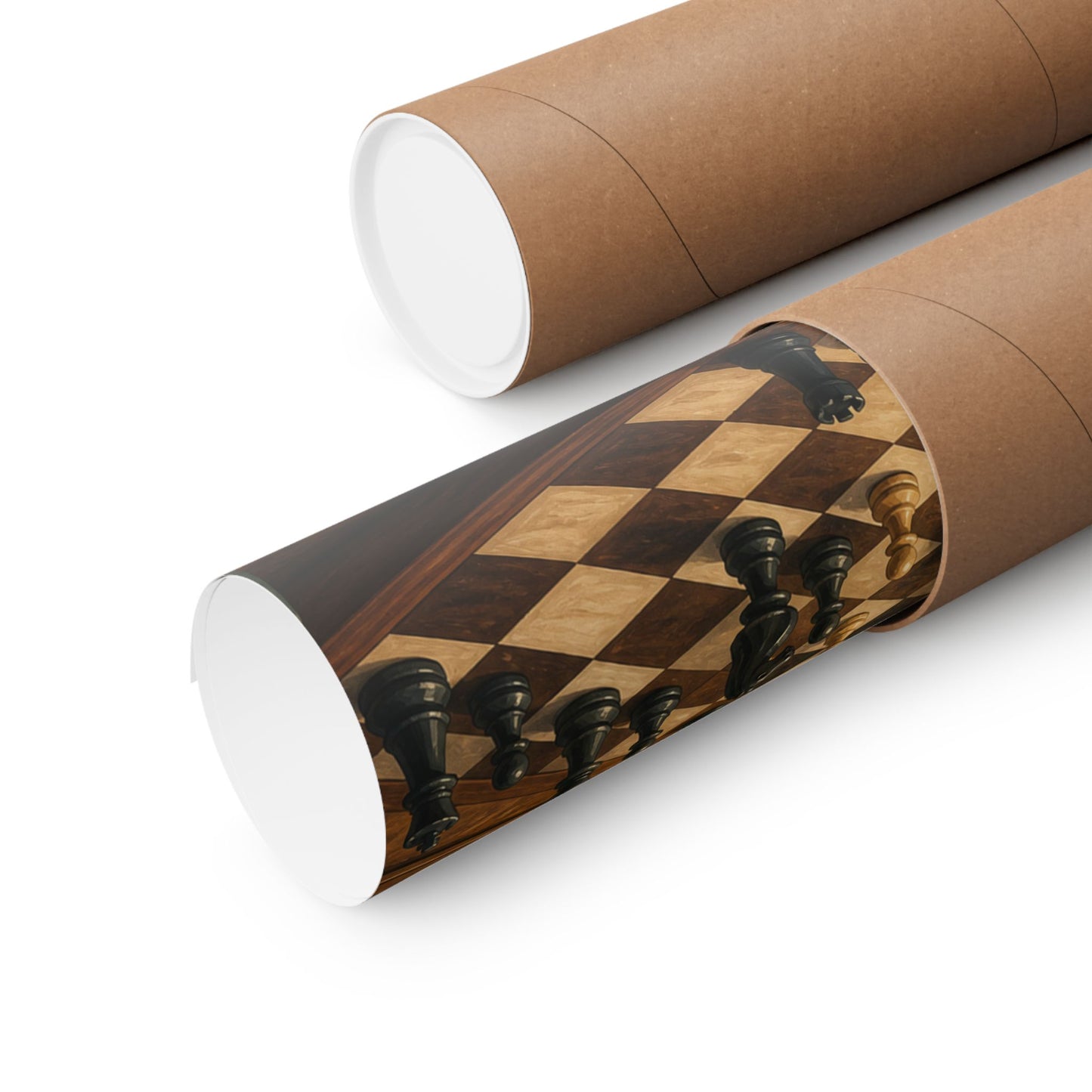 Cozy Chess Strategy Game Hobby Poster
