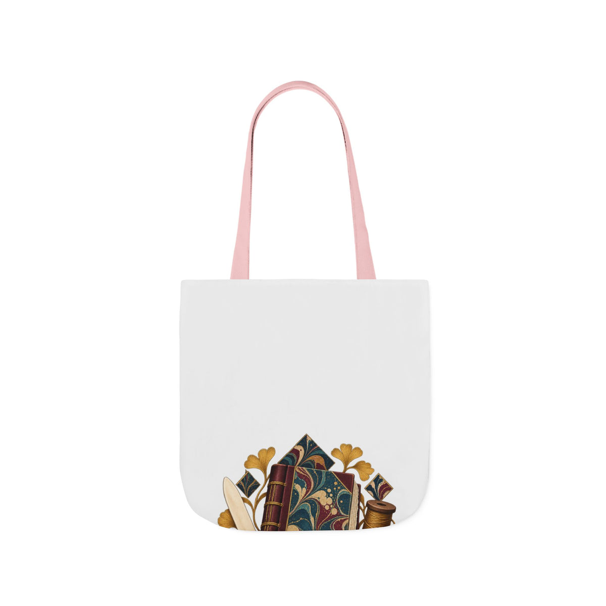 Traditional Marbled Bookbinding Workshop Tote Bag