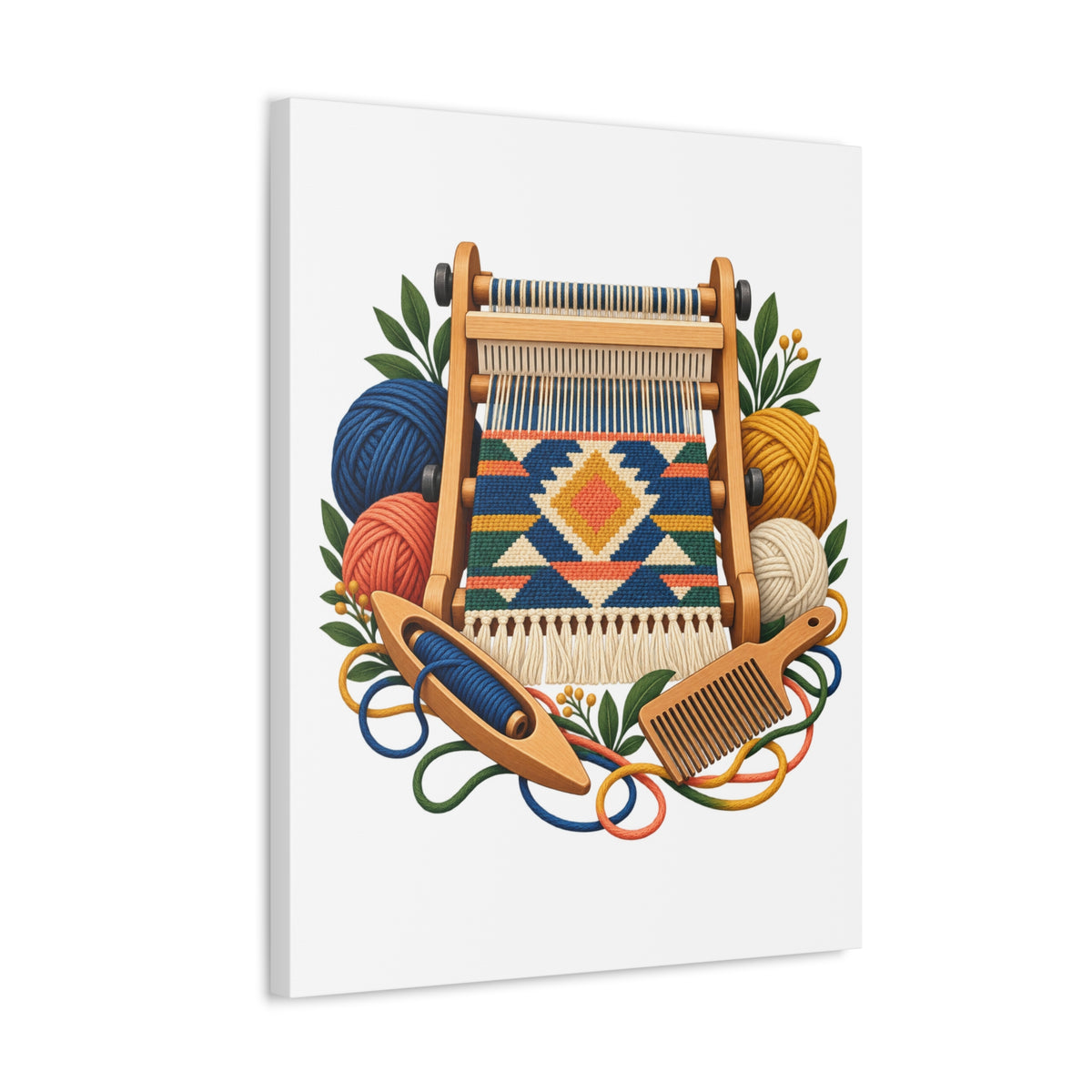 Geometric Hand Weaving Workshop Canvas