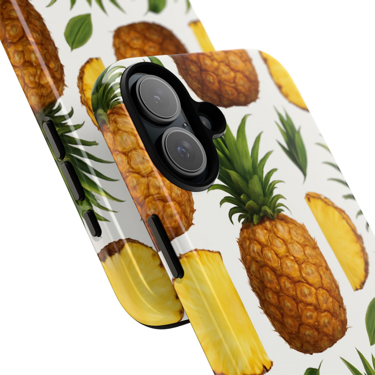 Pineapple Phone Case - Tough Cases, Tropical Phone Cover, Summer Vibe Accessories, Cute Pineapple Design, Fun Gift for Fruit Lovers