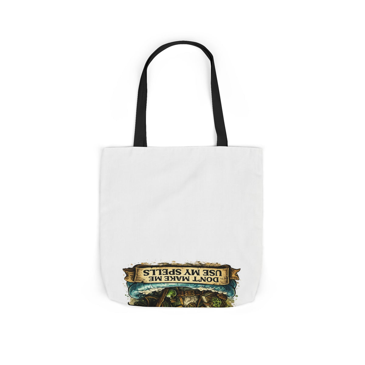 Crazy Cat Wizard Funny Fantasy Magic Tote Bag