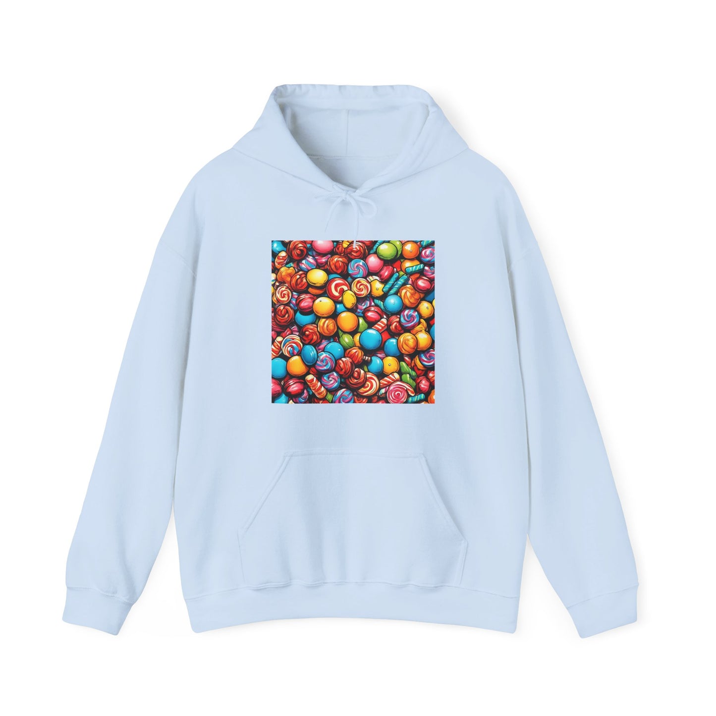 Colorful Candy Pattern Sweets Gift Art Hoodie