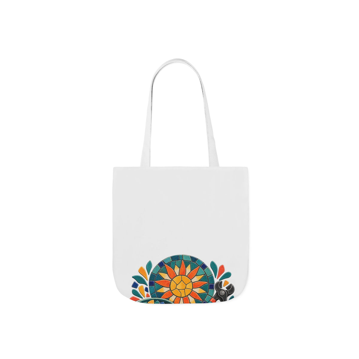 Sunburst Mosaic Making Workshop Tote Bag