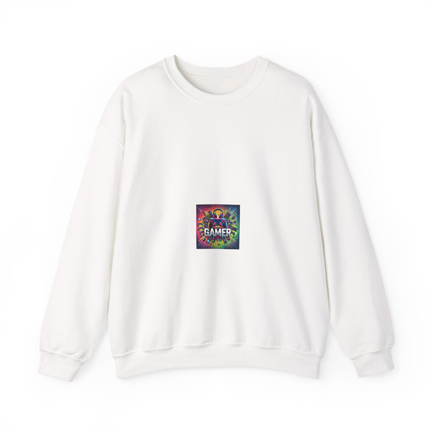 Neon Gamer Energy Retro Arcade Gaming Sweatshirt Gift