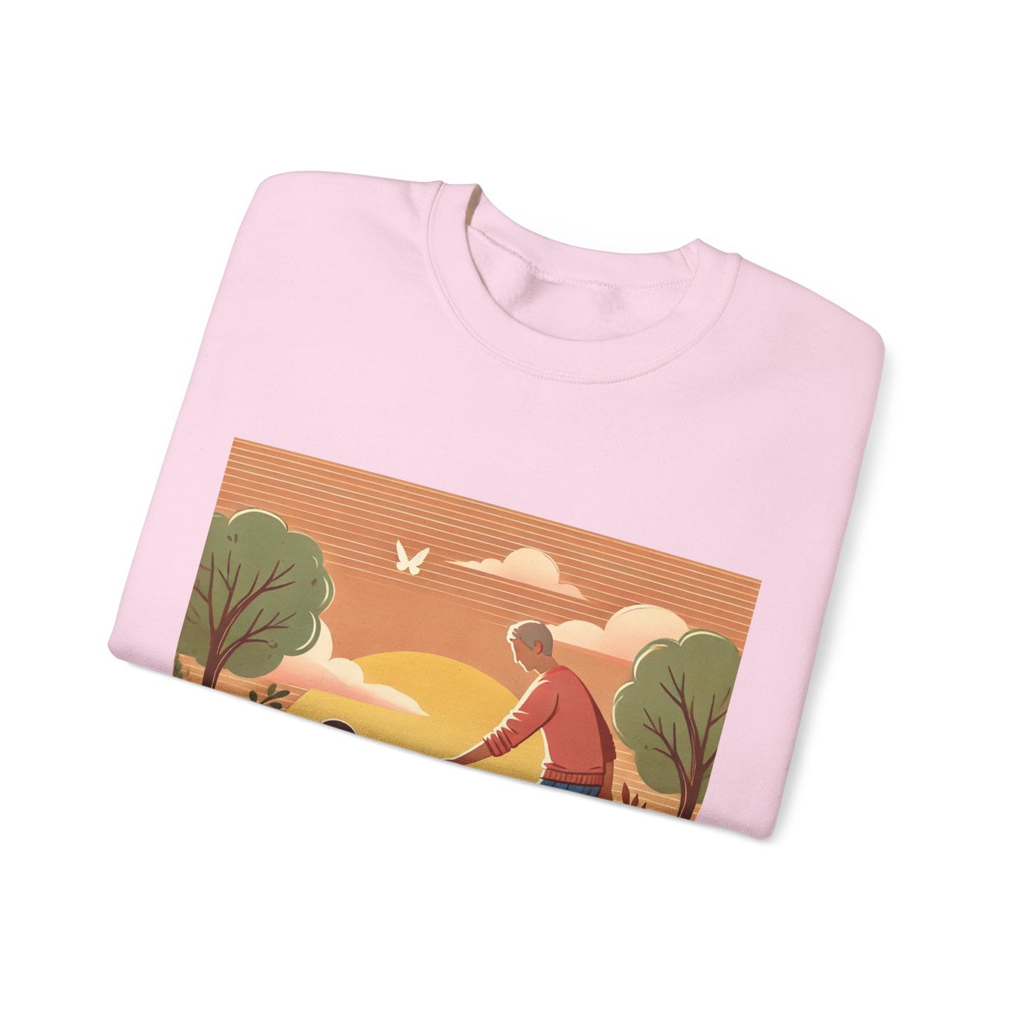 Helping Hands Sunset Garden Sweatshirt