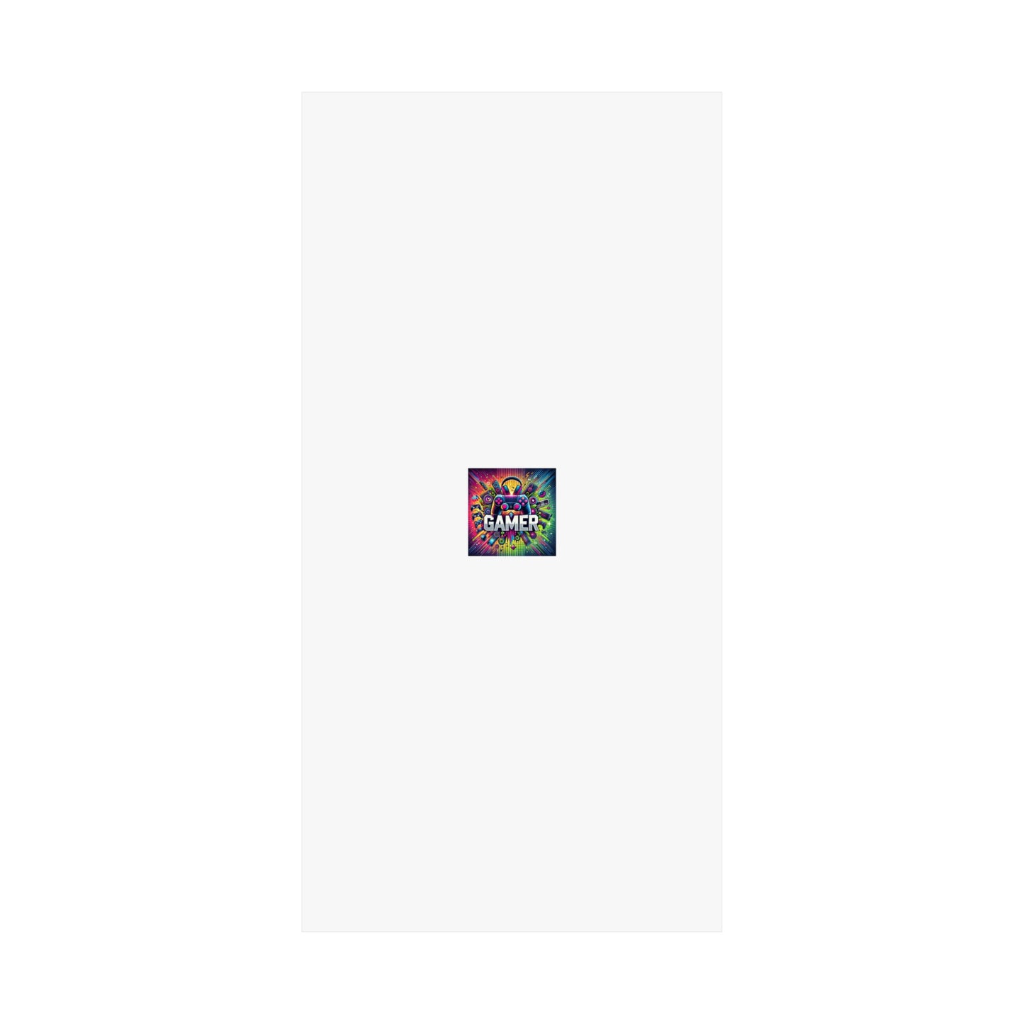 Neon Gamer Energy Retro Arcade Gaming Wall Art Poster