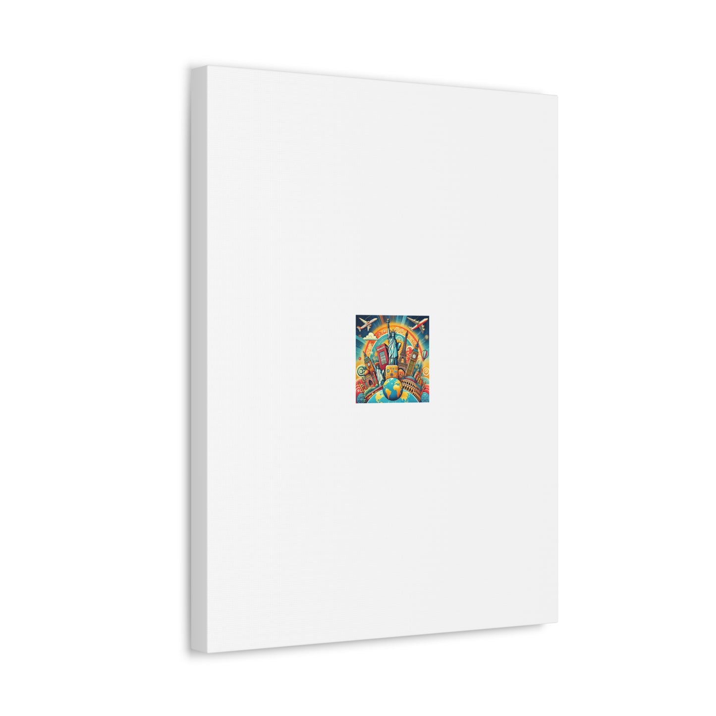 Global Landmark Adventure Collage Gallery Travel Canvas Art